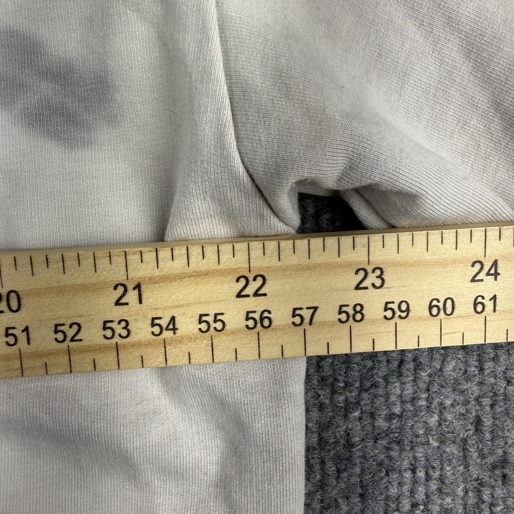 OFFLINE By Aerie Sweatshirt Womens Large Gray Tie Dye Colorblock Crew Pullover - Picture 8 of 10